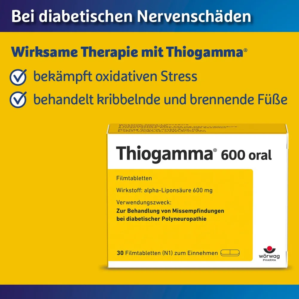 Thiogamma® 600 oral> Hot