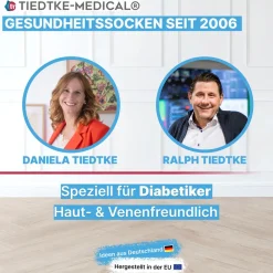 Tiedtke-Medical Diabetiker Biobaumwollsocken Aloe Vera|