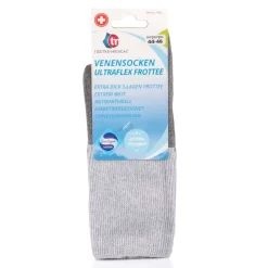 Tiedtke-Medical Ultraflex Frottee Diabetikersocken extra weiter Bund> Hot