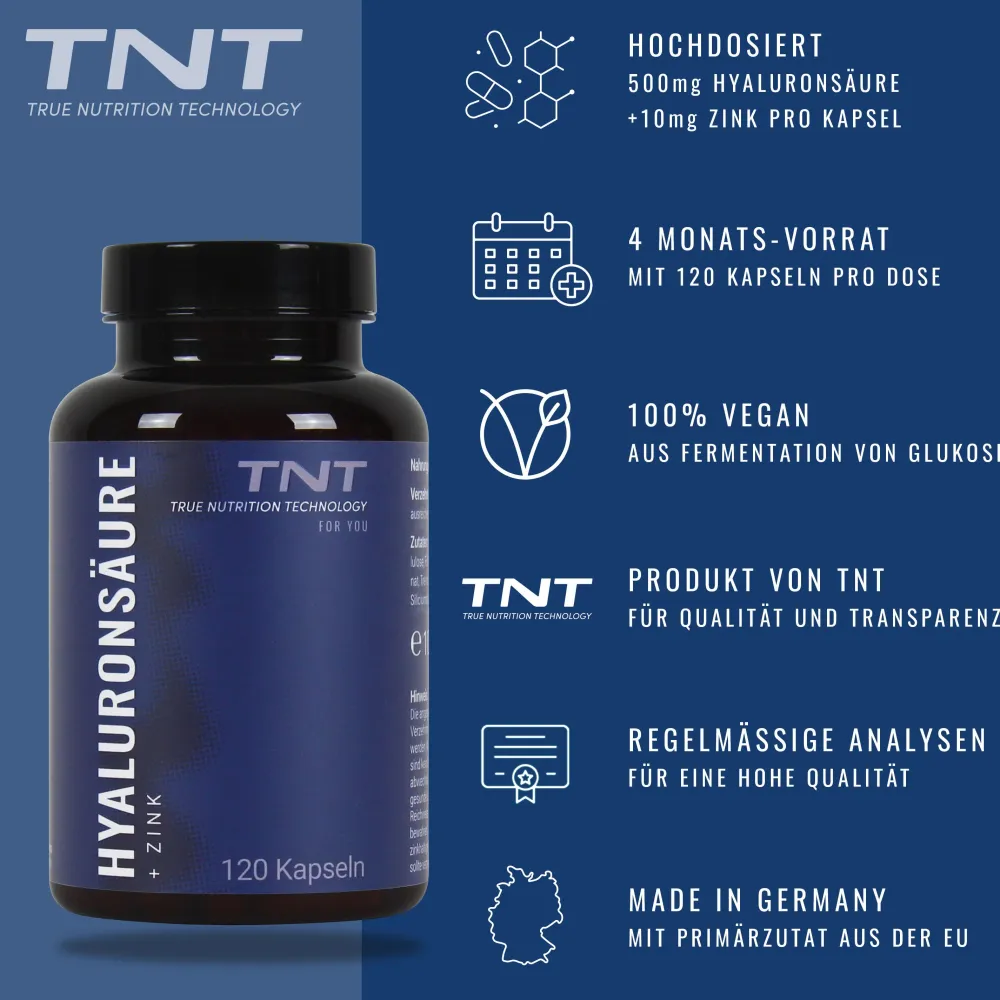 Hyaluronsäure + Zink>TNT Best