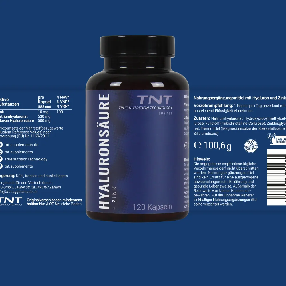 Hyaluronsäure + Zink>TNT Best