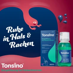 Tonsino® Gurgellösung bei Halsschmerzen|