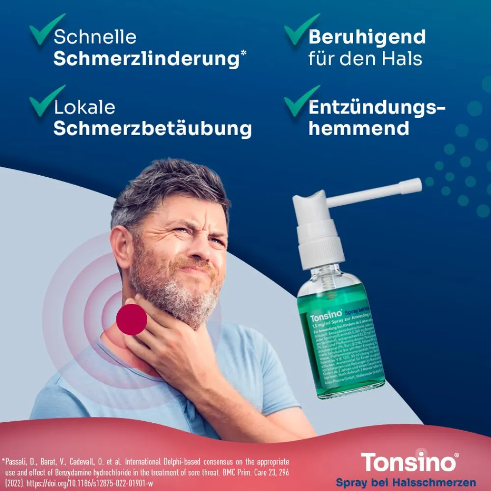 Tonsino® Spray bei Halsschmerzen> Sale