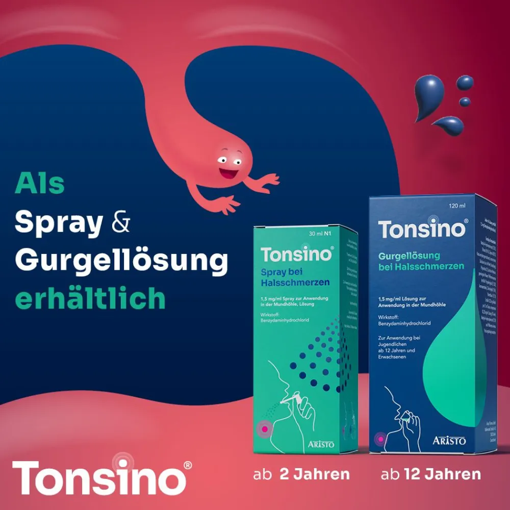 Tonsino® Spray bei Halsschmerzen> Sale