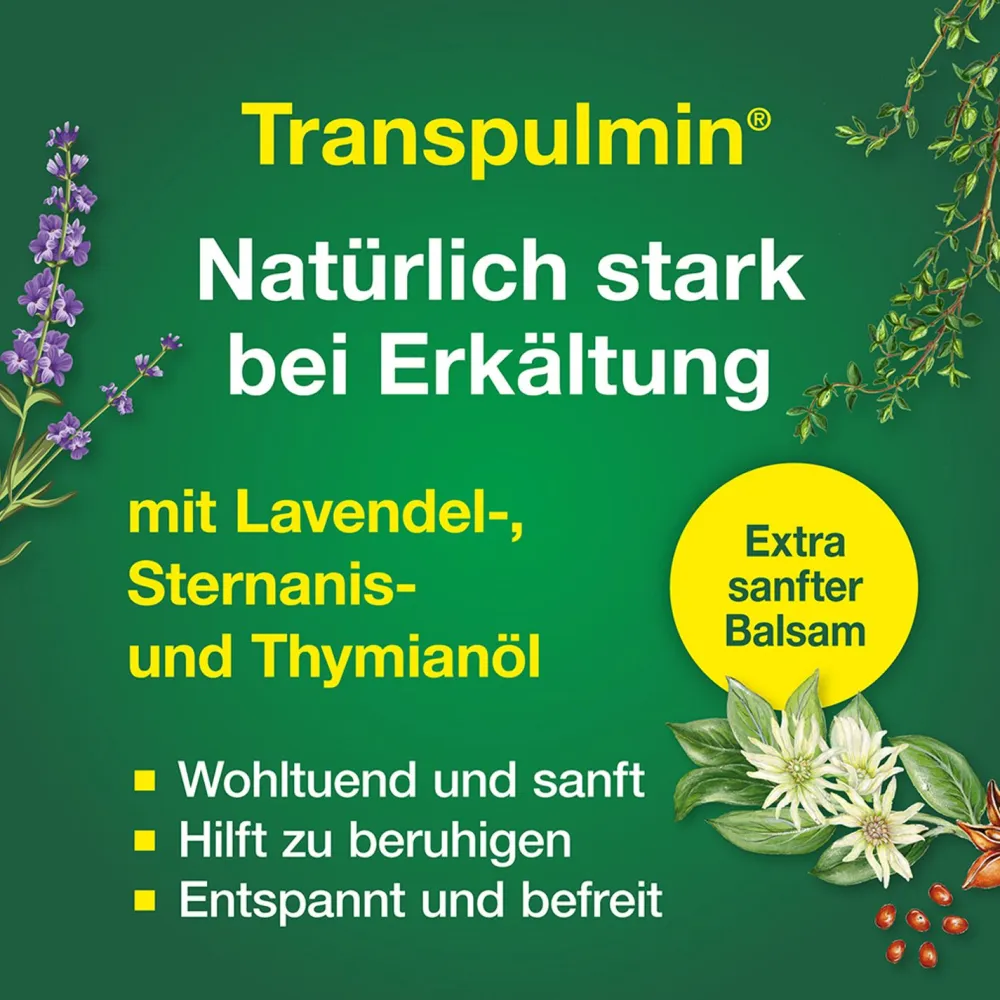 Baby Balsam mild: Wohltuender Erkältungsbalsam für Kinder ab 3 Monaten,|Transpulmin