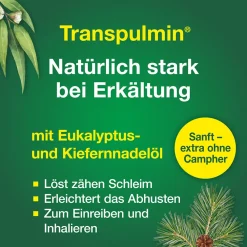 Erkältungsbalsam für Kinder: Wohltuender Balsam zur Anwendung bei Erkältung, Husten und Schnupfen>Transpulmin Sale