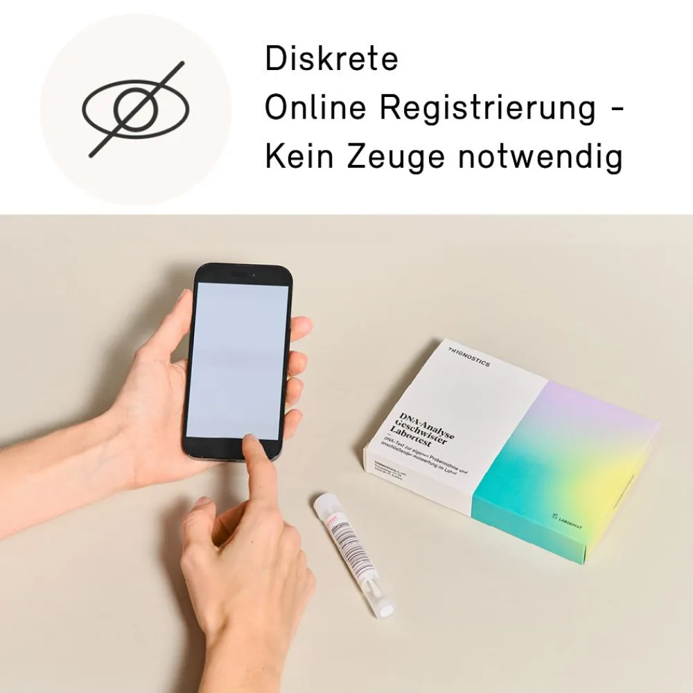 TRIGNOSTICS DNA-Analyse Geschwisterschaft Labortest| Online