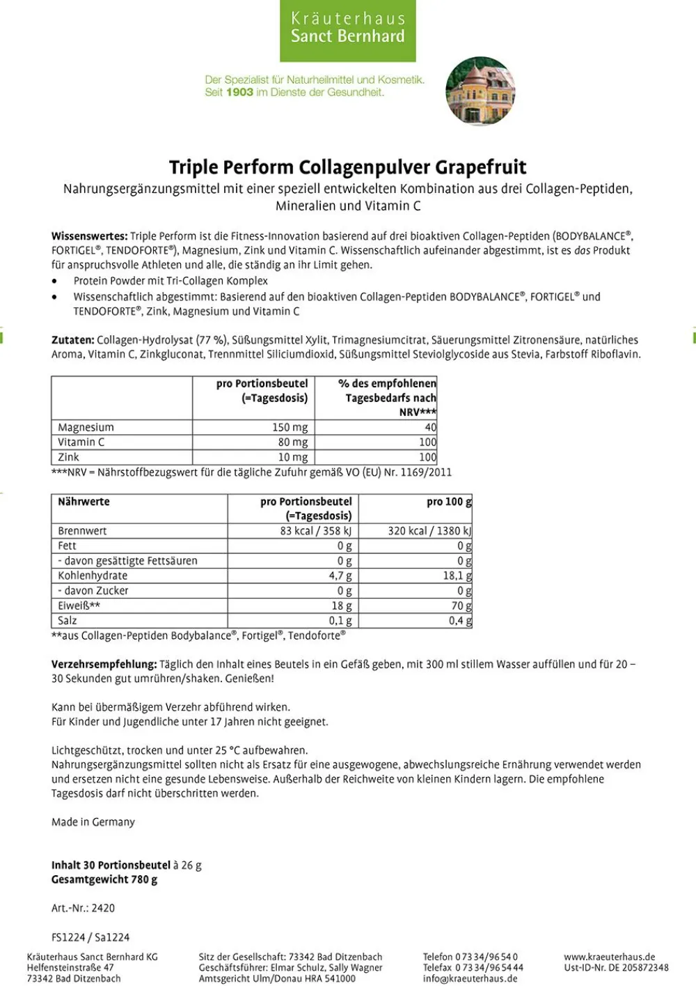 Triple Perform Grapefruit| Hot
