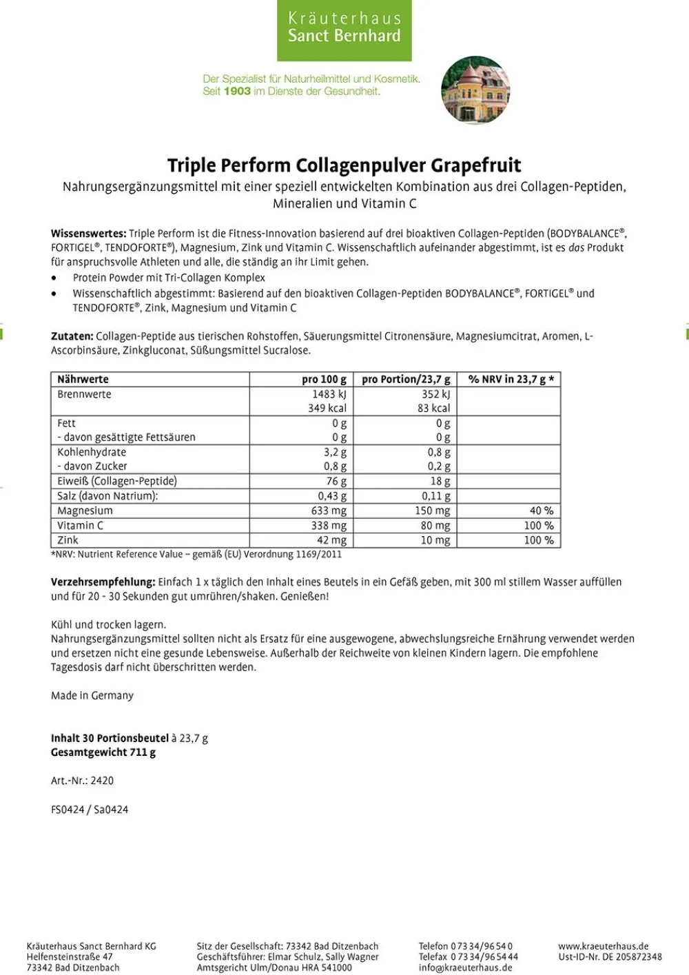 Triple Perform Grapefruit 3er-Pack> Hot