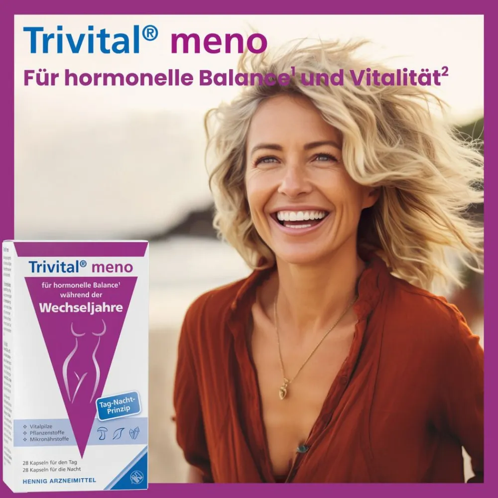 Trivital® meno für hormonelle Balance¹ in den Wechseljahren> Clearance