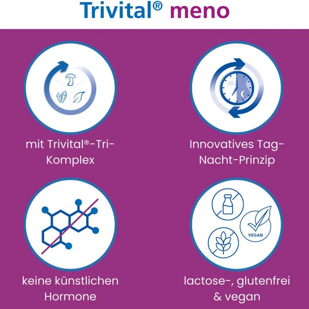 Trivital® meno für hormonelle Balance¹ in den Wechseljahren> Clearance