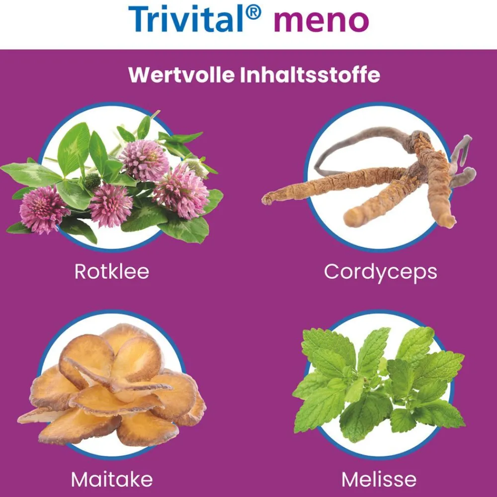 Trivital® meno für hormonelle Balance¹ in den Wechseljahren> Clearance