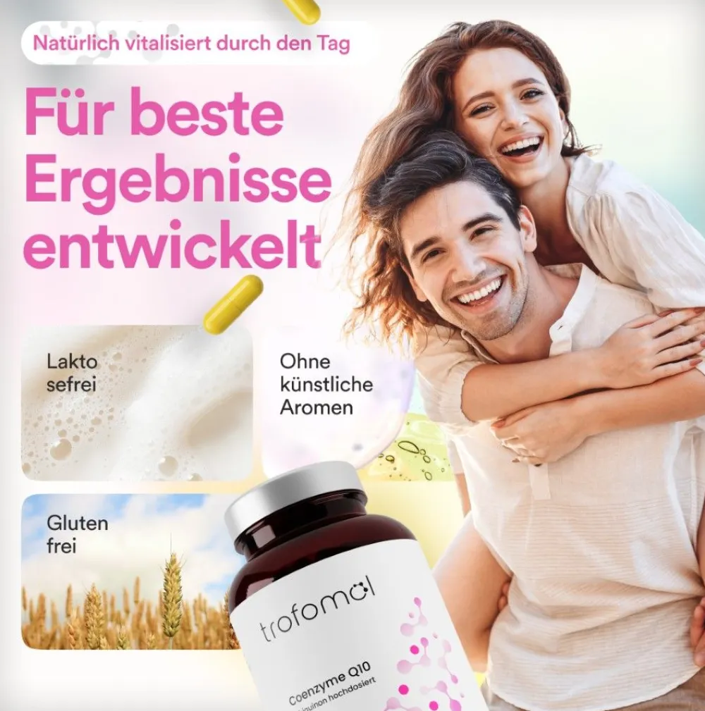 Coenzym Q10 mit 100 mg, Zellenergie>trofomol Outlet