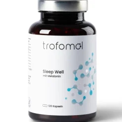 Sleep Well - mit Melatonin, Baldrian, Kamille - schneller EINSCHLAFEN|trofomol Clearance