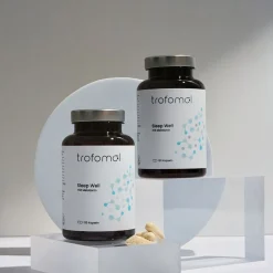 Sleep Well - mit Melatonin, Baldrian, Kamille - schneller EINSCHLAFEN|trofomol Clearance