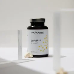 Vitamin D3 + K2 – hochdosiert, vegan – für Knochen, Immunsystem & Zähne 4.000 I.E.>trofomol Hot