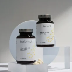 Vitamin D3 + K2 – hochdosiert, vegan – für Knochen, Immunsystem & Zähne 4.000 I.E.><noscript><img width=