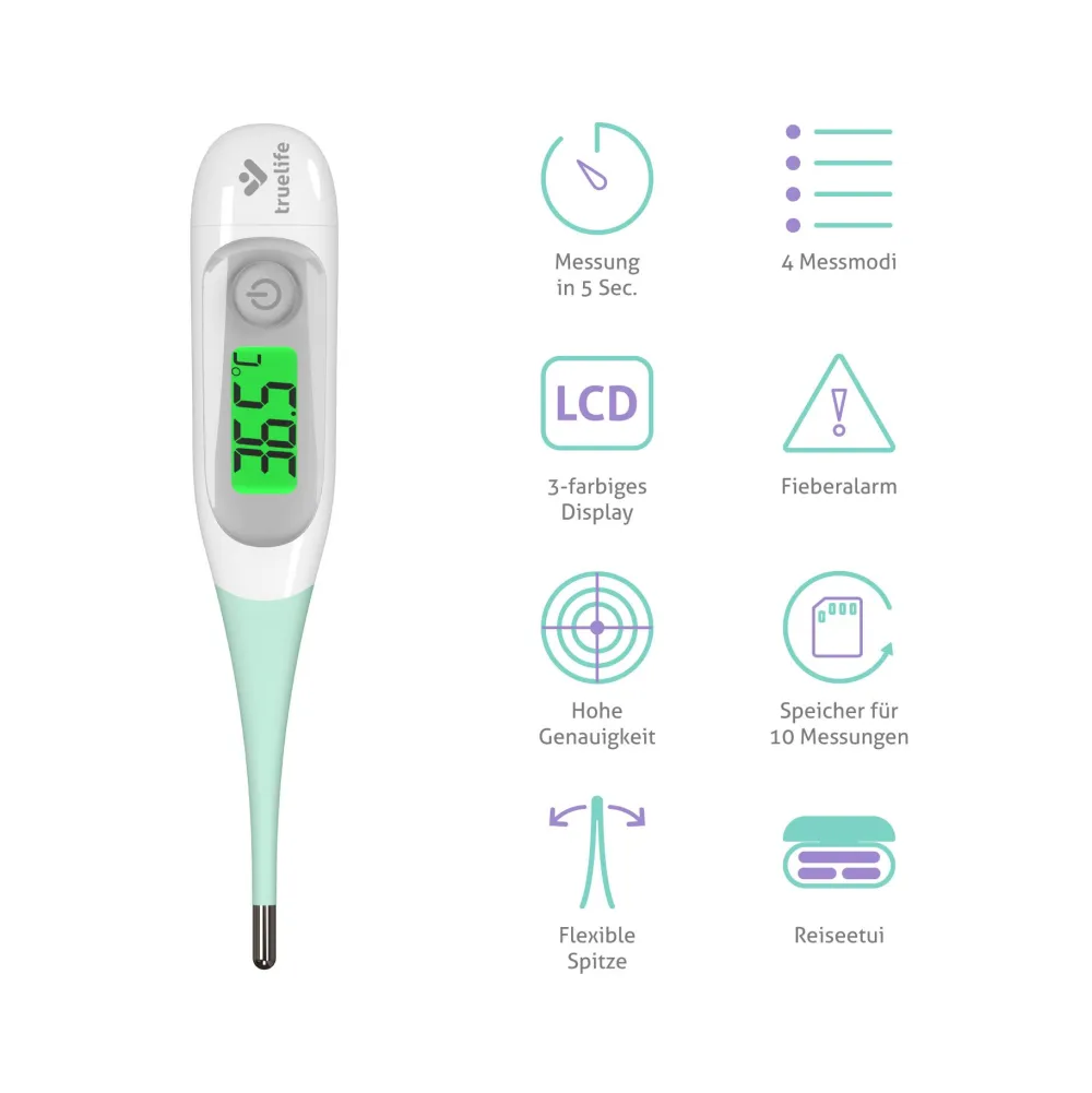 TrueLife Care T3 mit der Messzeit von 5 Sekunden>