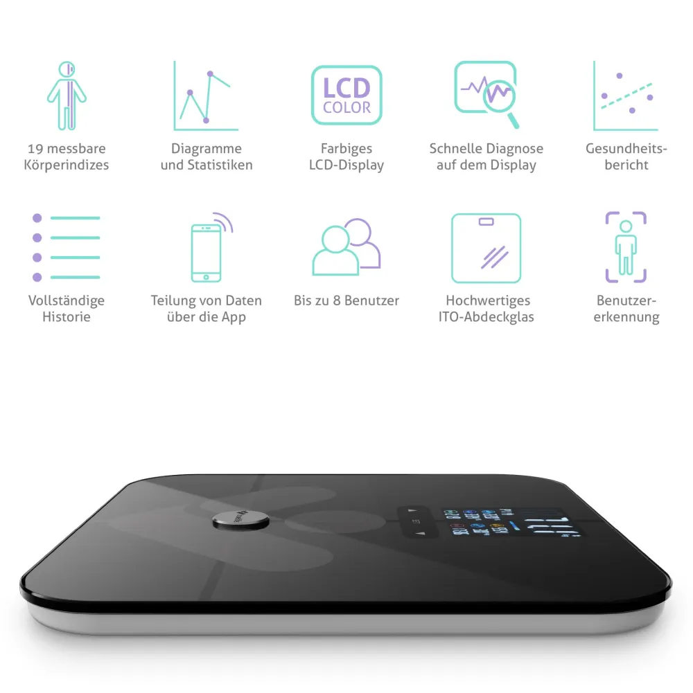 TrueLife FitScale W7 BT Black|