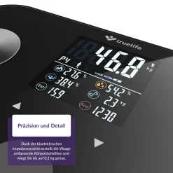 TrueLife FitScale W6 BT Schwarz| Best
