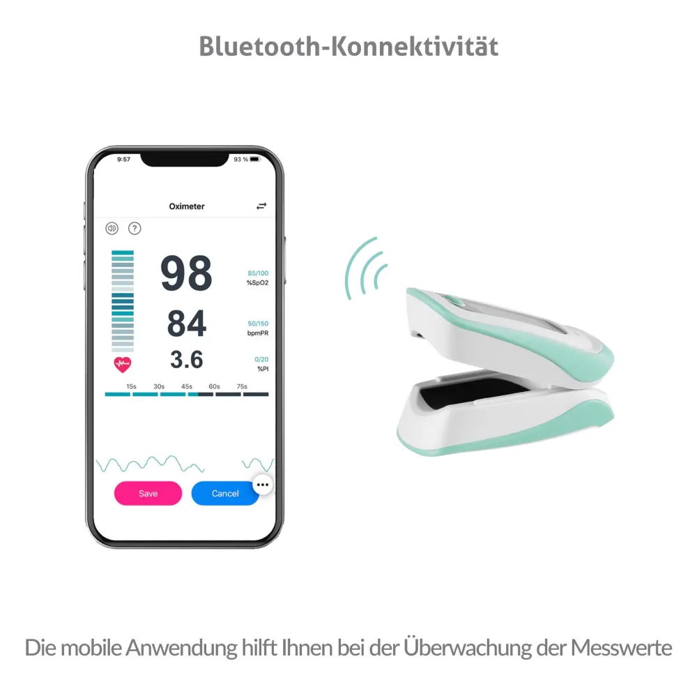 TrueLife Oximeter X5 BT – Pulsoximeter mit Bluetooth> Sale
