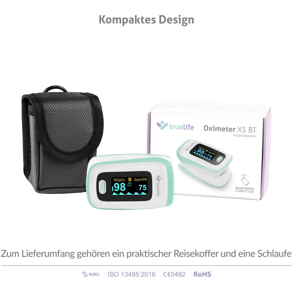 TrueLife Oximeter X5 BT – Pulsoximeter mit Bluetooth> Sale