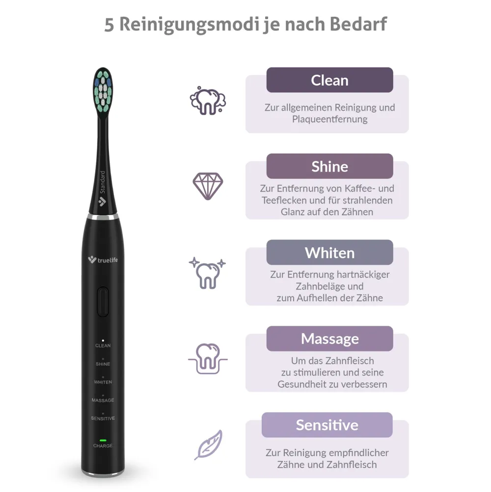 TrueLife SonicBrush Clean30 Black>