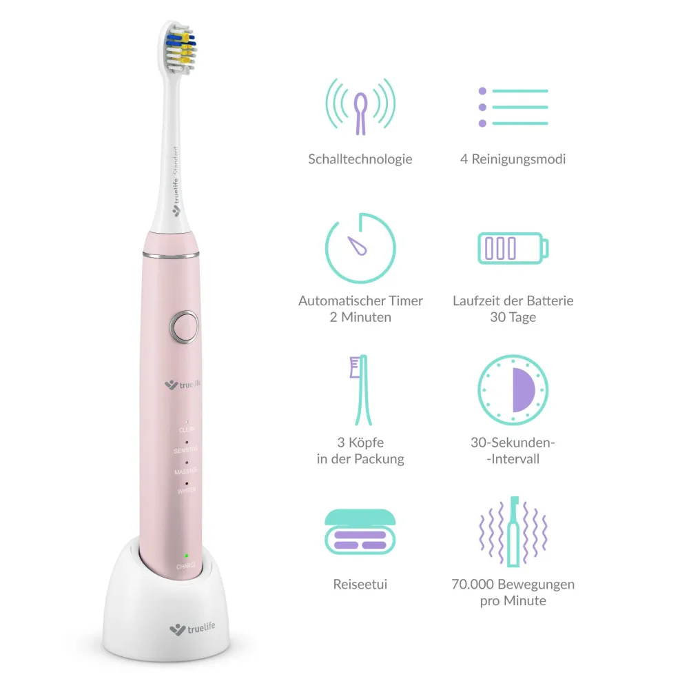 TrueLife SonicBrush Compact Pink| Clearance