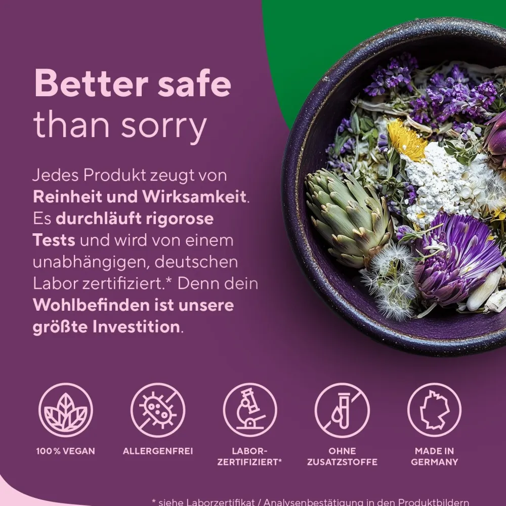 ® Leber Komplex Testsieger - Leber Kur mit Mariendistel, Cholin, Artischocke & Löwenzahn>TRUE NATURE Hot