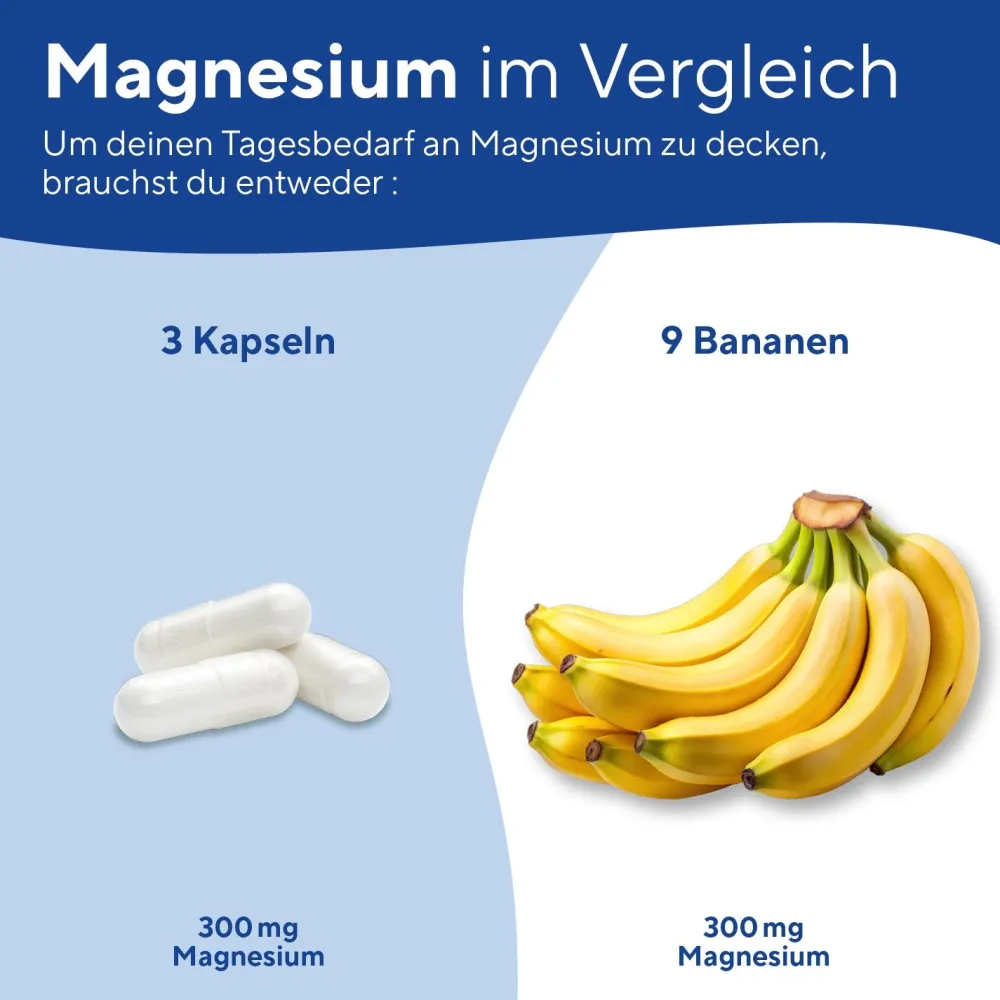 ® Magnesium Bisglycinat (Magnesium Glycinat) - 360 Kapseln = 4 Monate - Testsieger|TRUE NATURE