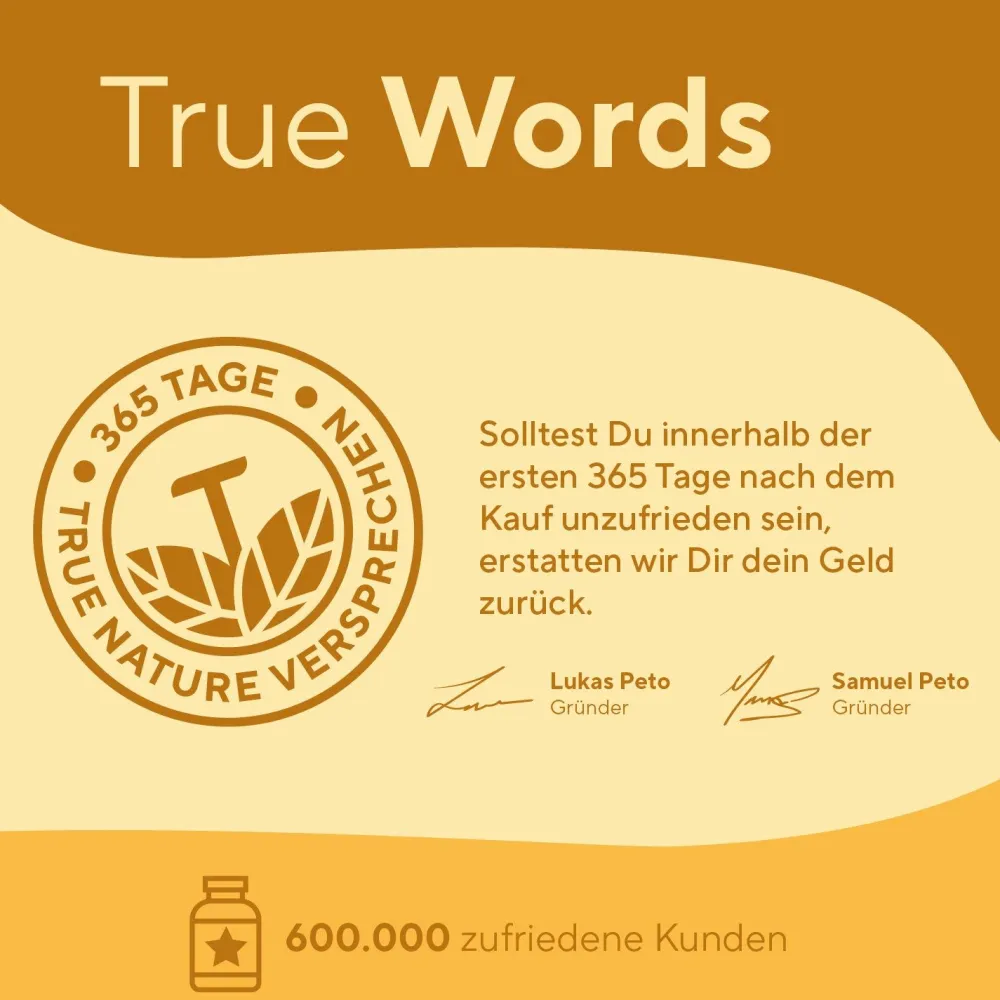 ® Vitamin D3 K2 hochdosiert - 2500 IE Vitamin D3 - 365 Tabletten (1 Jahr) - Testsieger|TRUE NATURE Hot