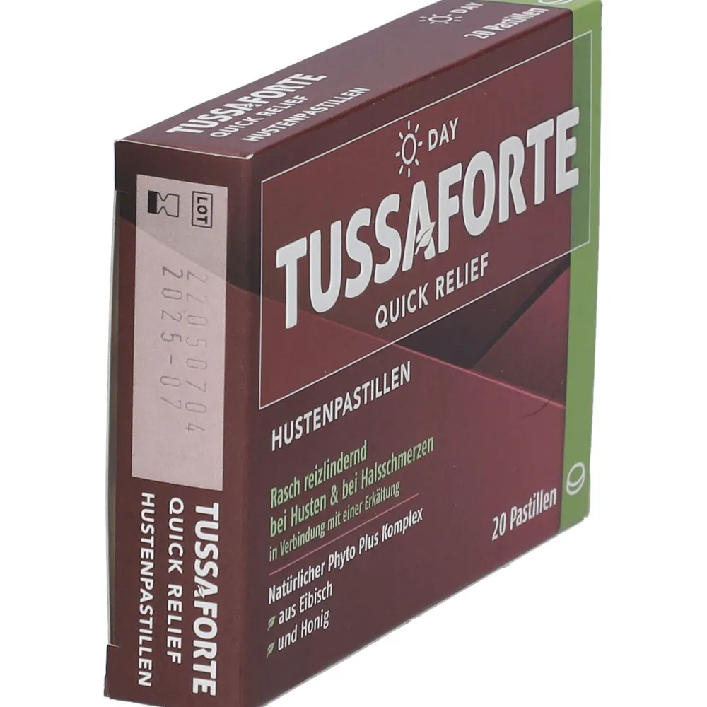 TUSSAFORTE Day Quick Relief Hustenpastillen| Discount