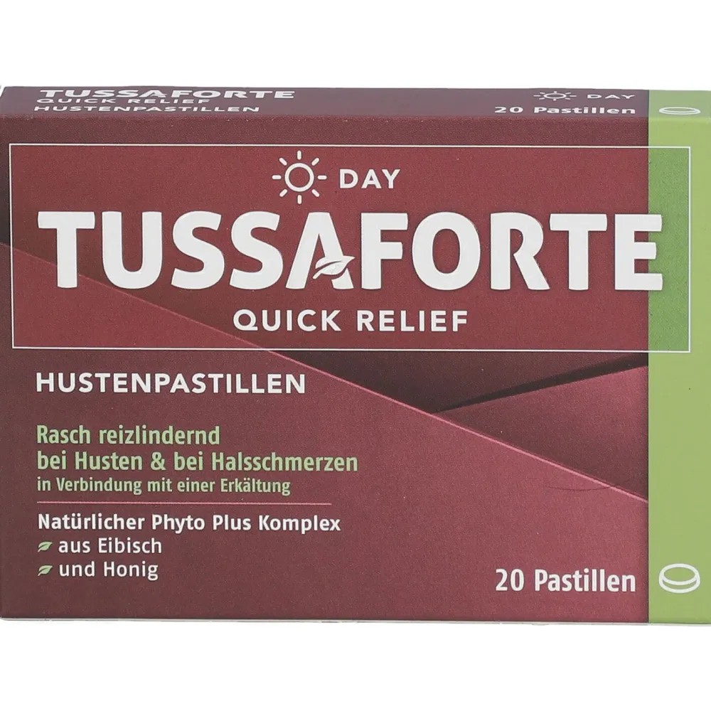 TUSSAFORTE Day Quick Relief Hustenpastillen| Discount
