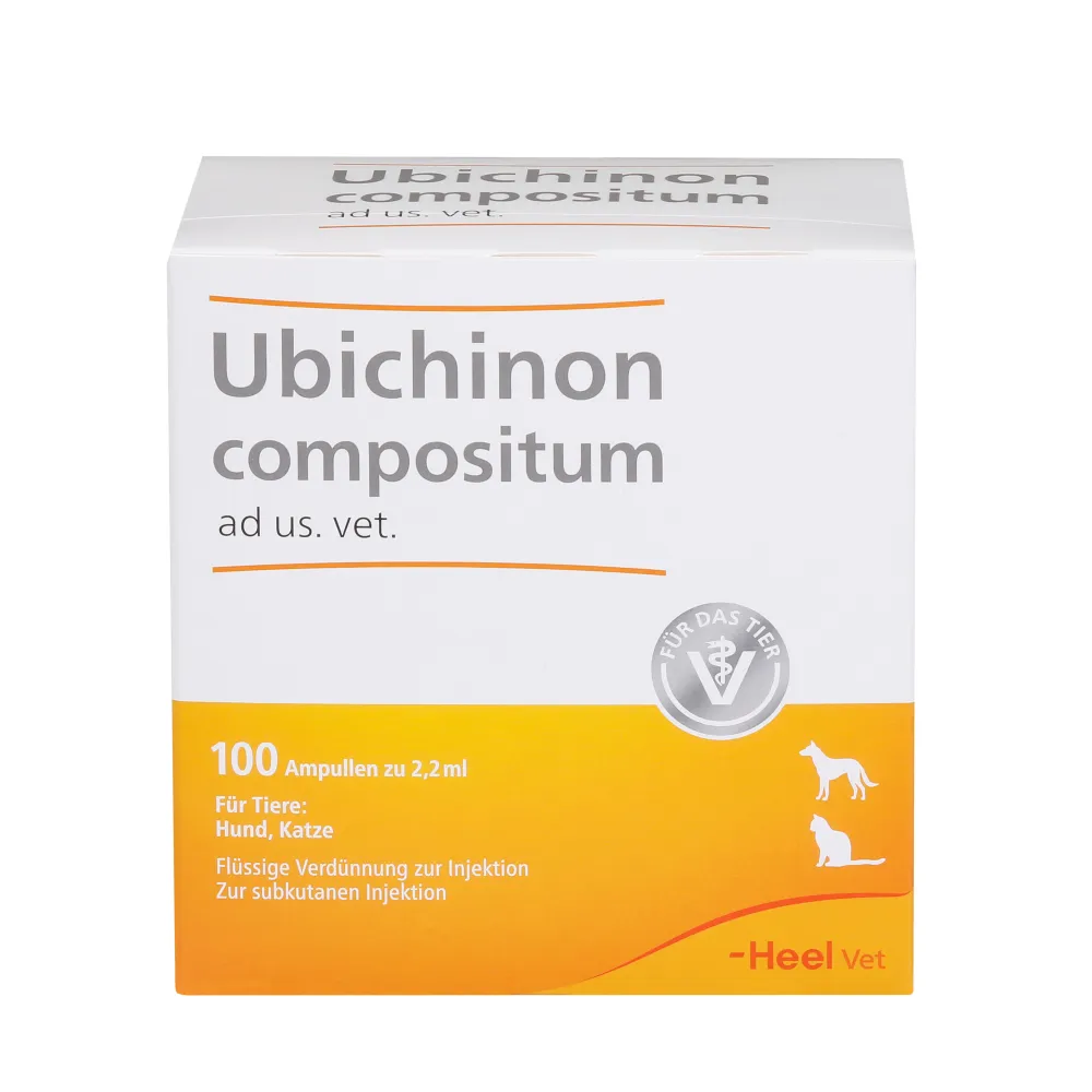 Ubichinon compositum ad us. vet Ampullen> Hot