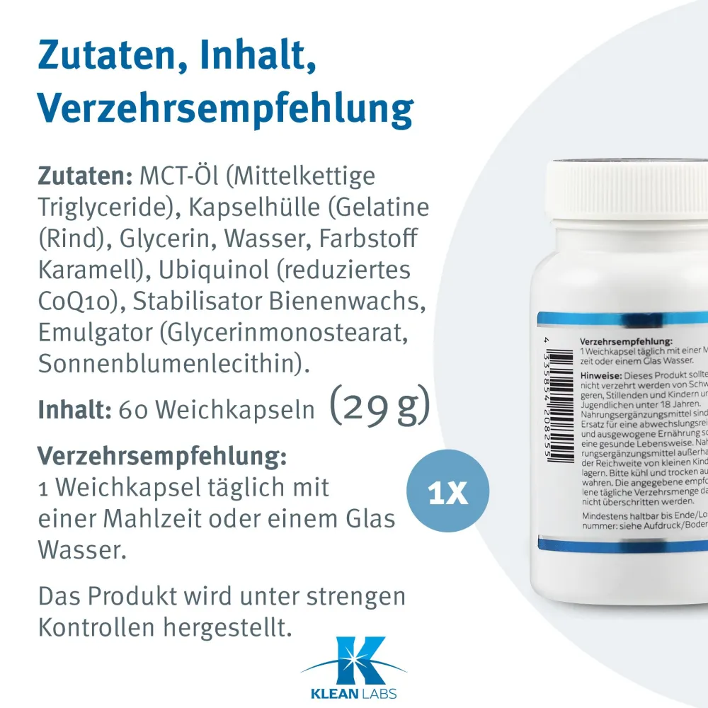 Ubiquinol 100 mg| Discount