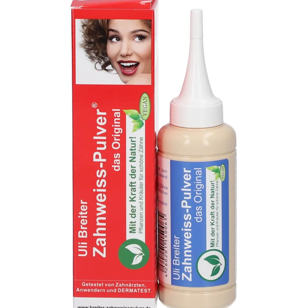 Uli Breiter Zahnweiss-Pulver| Discount