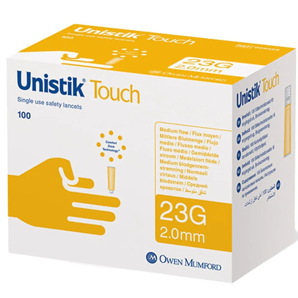 Unistik Touch 23G Sicherheitslanzette> Online