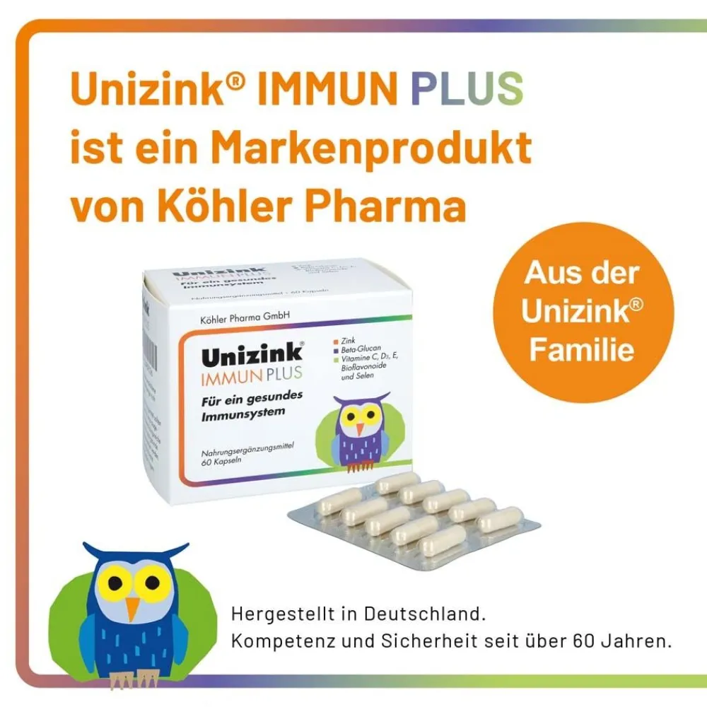 ® IMMUN PLUS Kapseln>Unizink