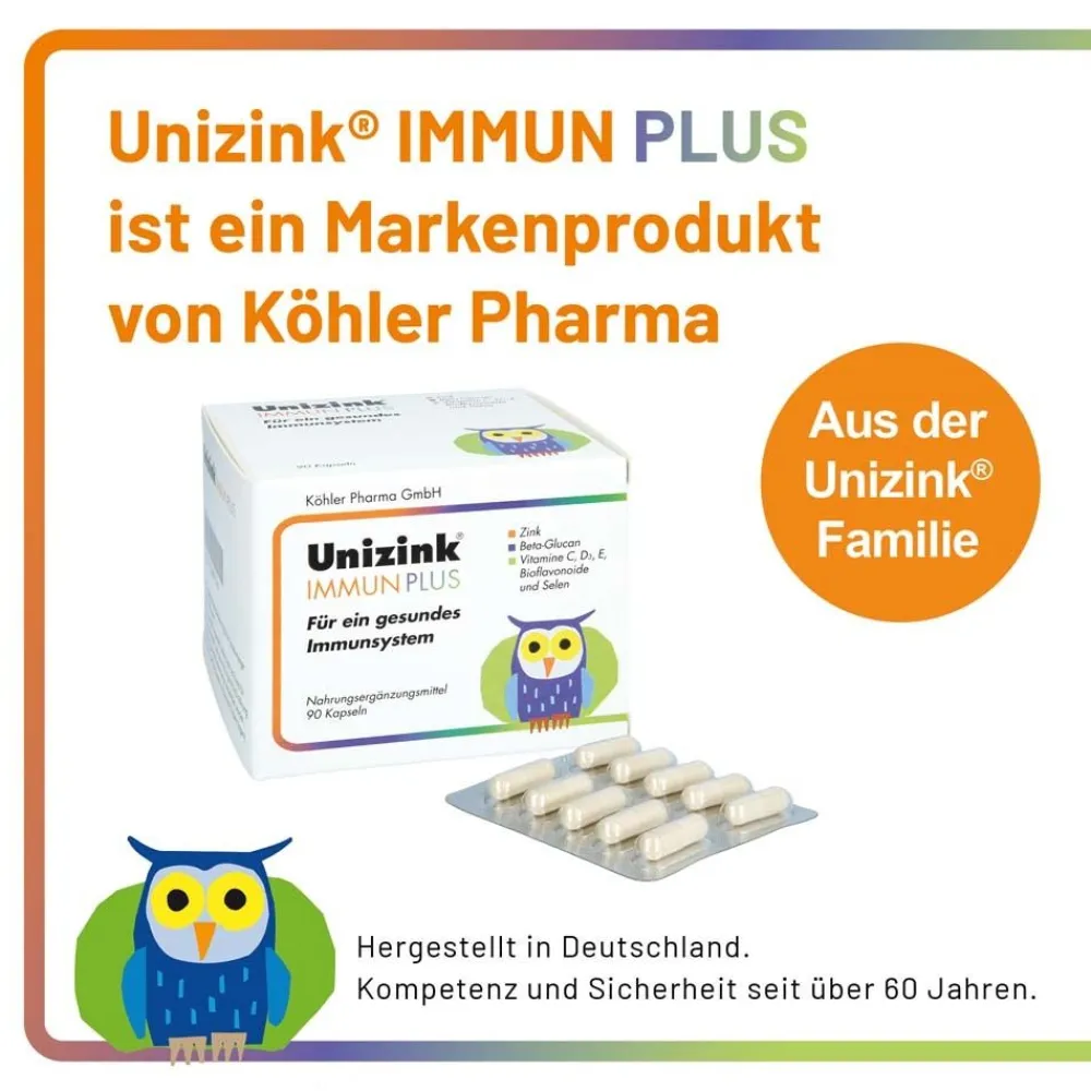 ® IMMUN PLUS Kapseln|Unizink Online