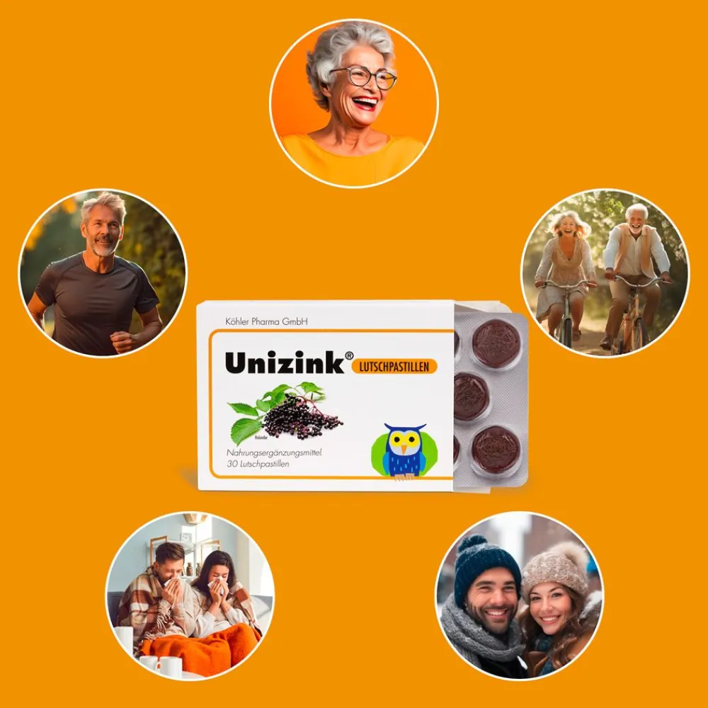 ® Lutschpastillen|Unizink Hot