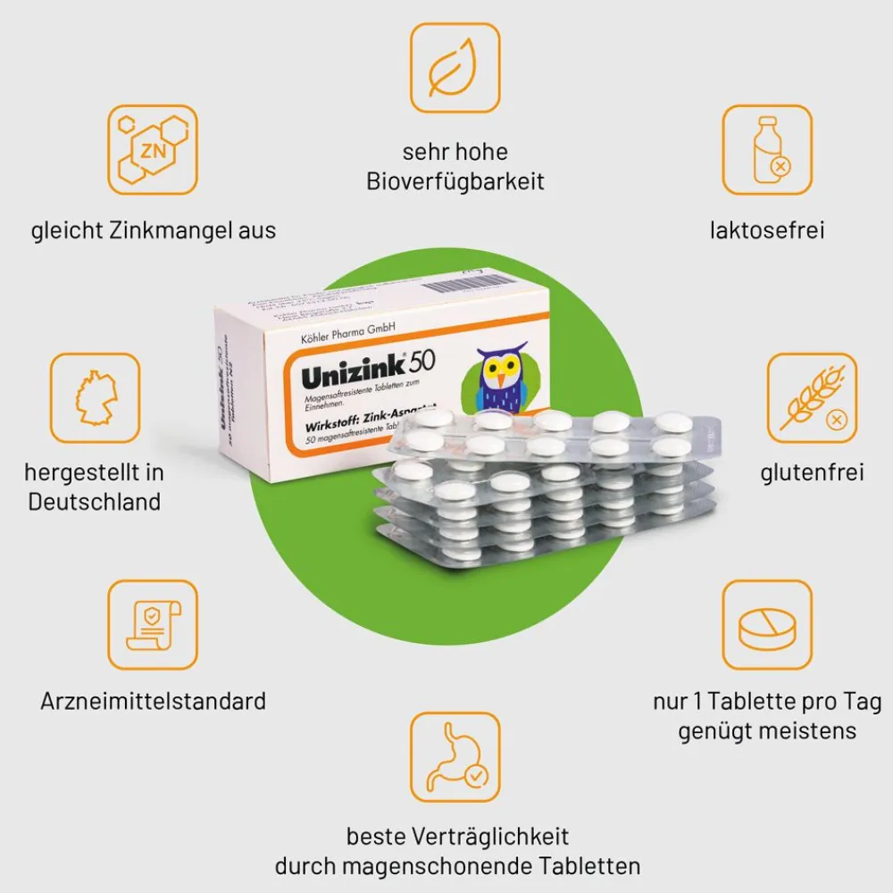 ® 50 Tabletten>Unizink Best