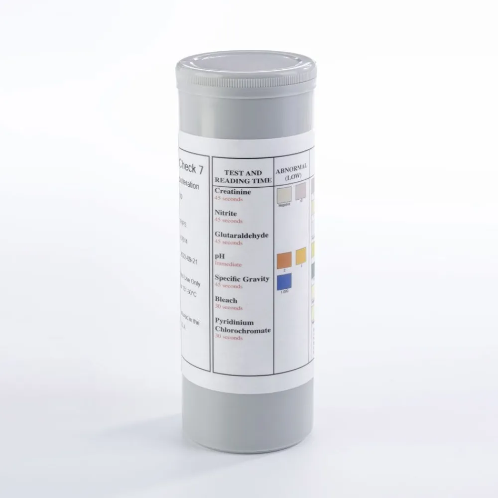 UrineCheck 7 Verfälschungstest bei Urinproben>self-diagnostics
