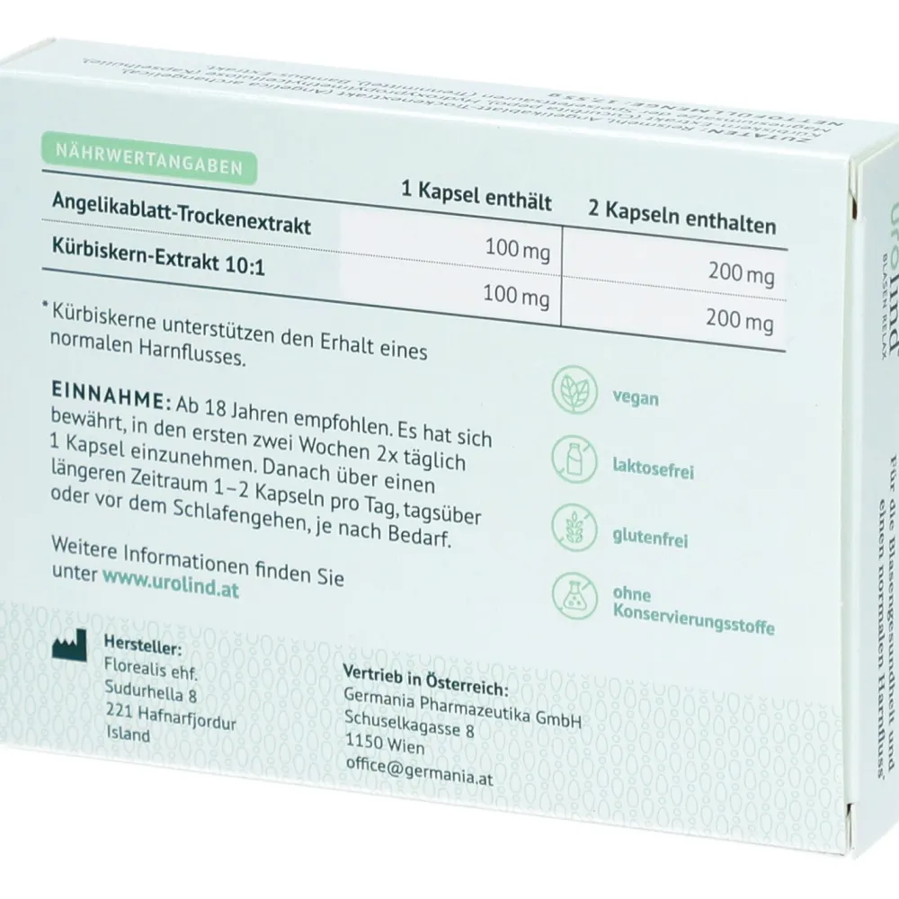 Urolind® Blasen Relax Kapseln|