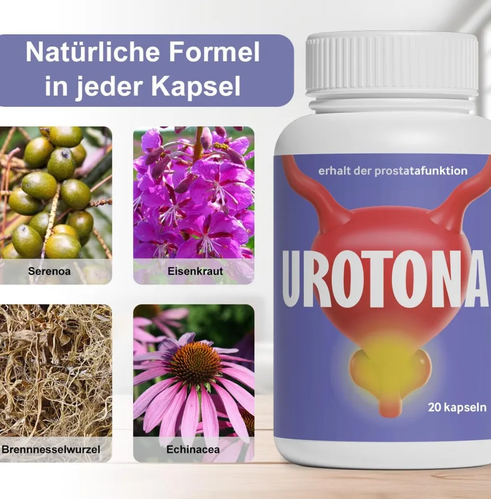 Urotonal Kapseln mit Zink Harnweg-Unterstützung Nahrungsergänzungsmittel| New