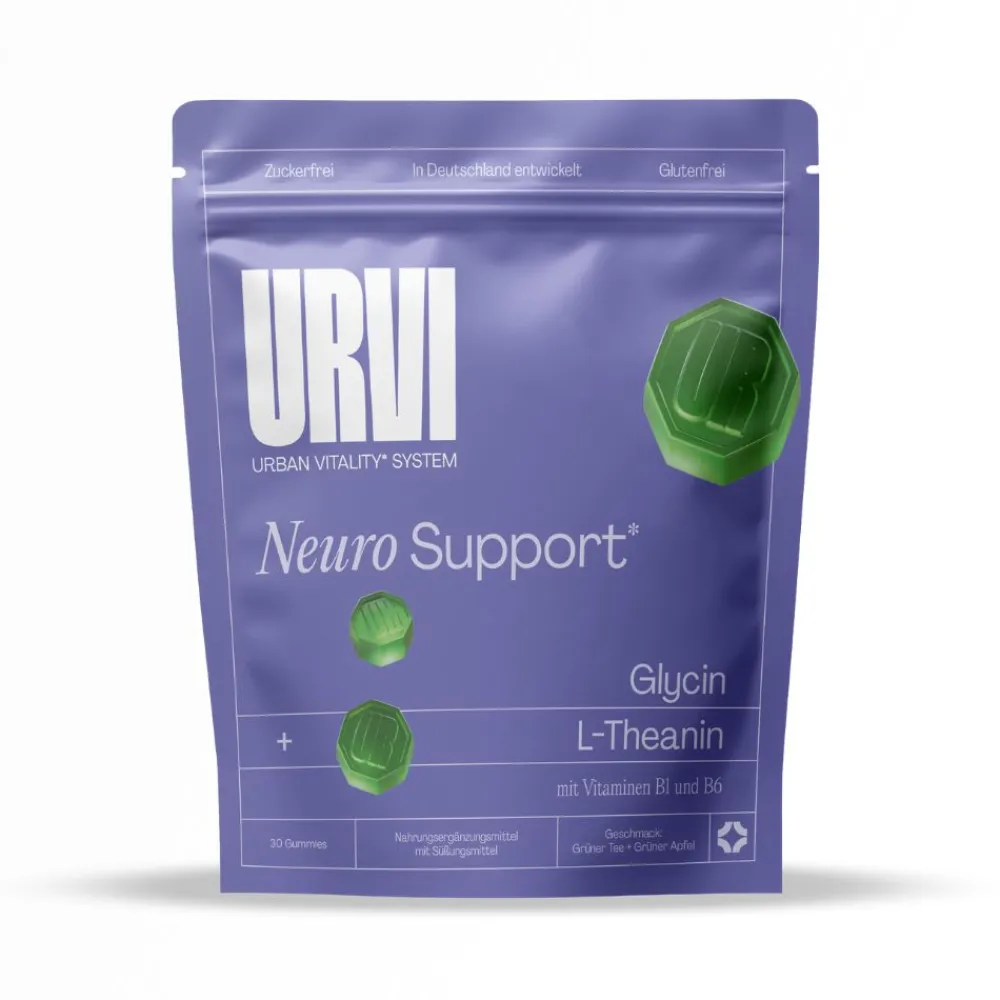 URVI® Neuro Support - mit L-Theanin, Glycin, Vitamin B1 & B6> Best
