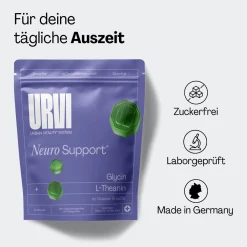 URVI® Neuro Support - mit L-Theanin, Glycin, Vitamin B1 & B6> Best
