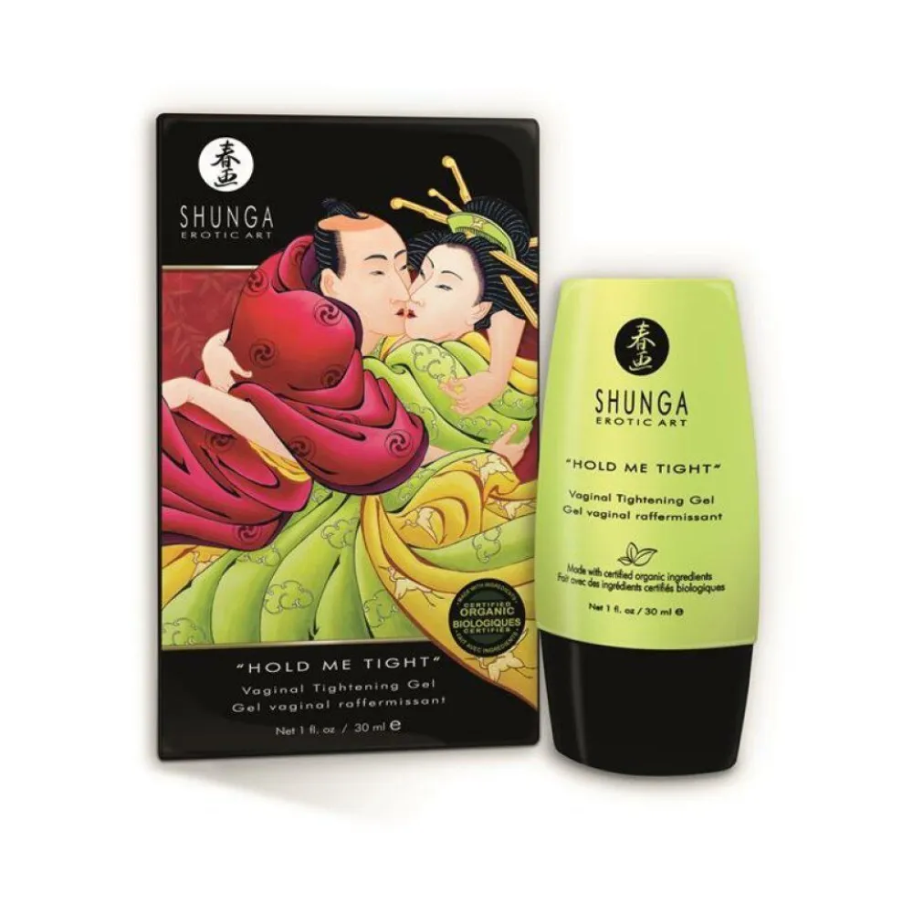 Vaginalgel "Hold Me Tight" | Straffung der Vulva für intensivere Orgasmen ||Shunga Hot
