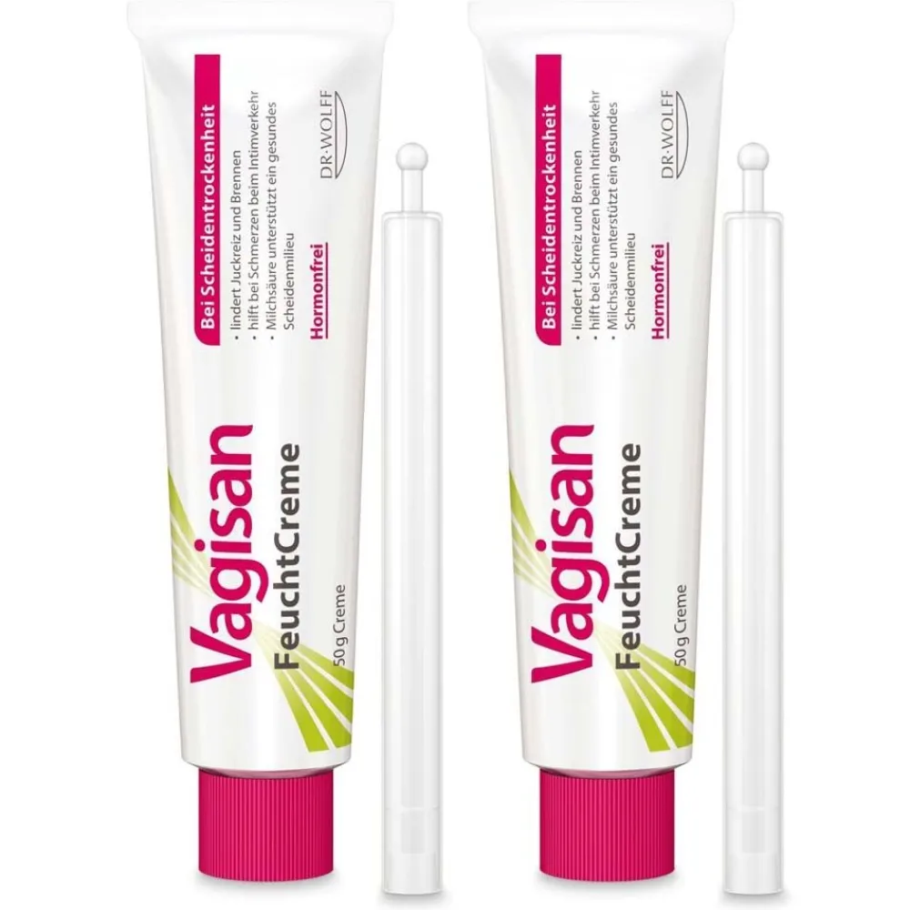 Vagisan FeuchtCreme – Hormonfreie Vaginalcreme gegen Scheidentrockenheit, auch als Gleitcreme anwendbar> Clearance
