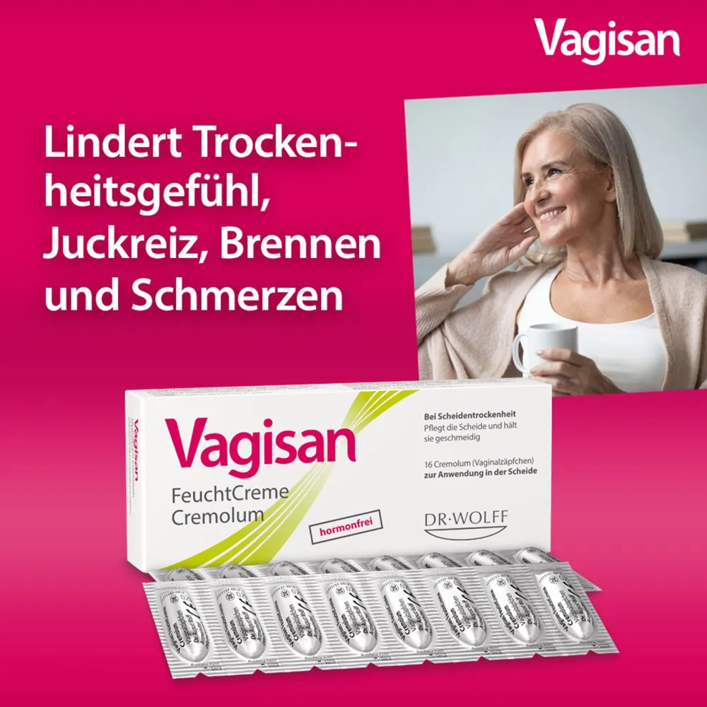 FeuchtCreme + Vagian FeuchtCreme Cremolum Set bei Scheidentrockenheit|Vagisan