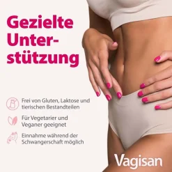 Milchsäurebakterien mit Biotin: Kapseln zur Unterstützung einer gesunden Vaginalschleimhaut><noscript><img width=